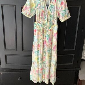 Roller Rabbit x Target Vacation Short Sleeve Maxi Dress SOLD OUT XS